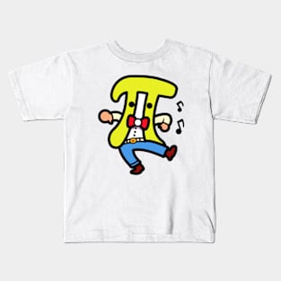 Funny Happy Pi Symbol Math Teacher And Kids Pi Day 3.14 2024 Kids T-Shirt